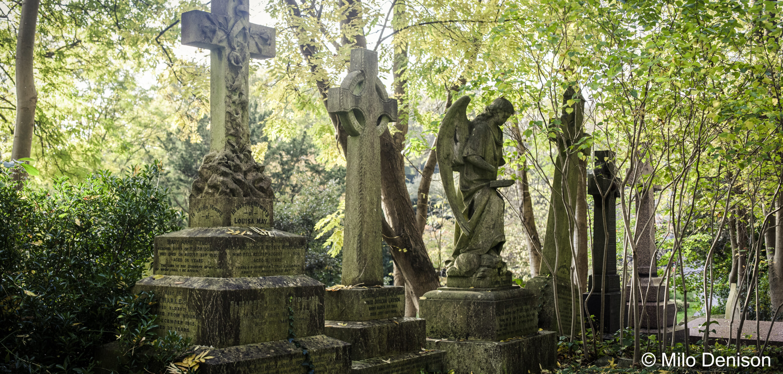 Highgate Cemetery with Karl Marx and Douglas Adams